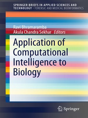 cover image of Application of Computational Intelligence to Biology